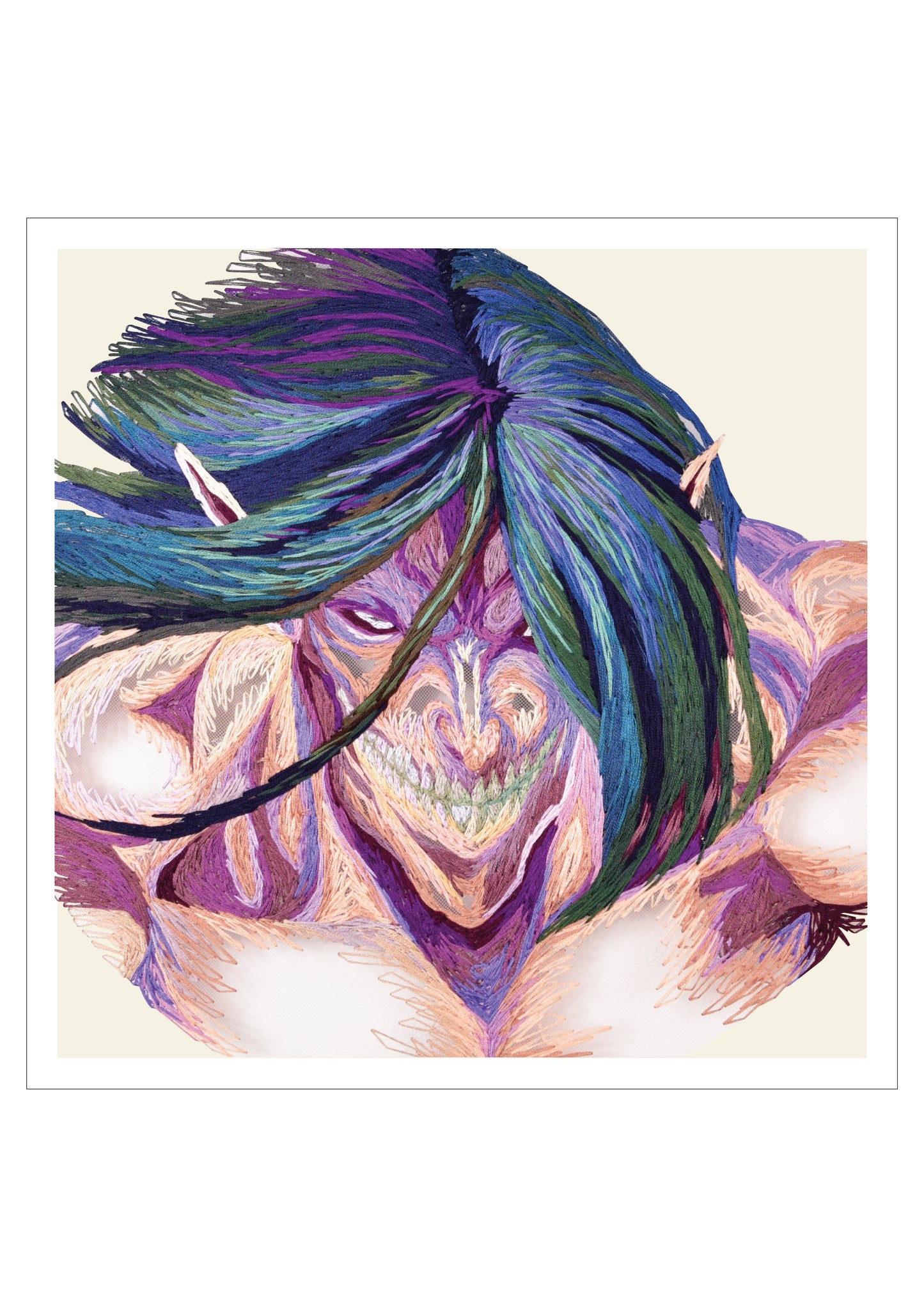 Anime Embroidery Prints | AOT